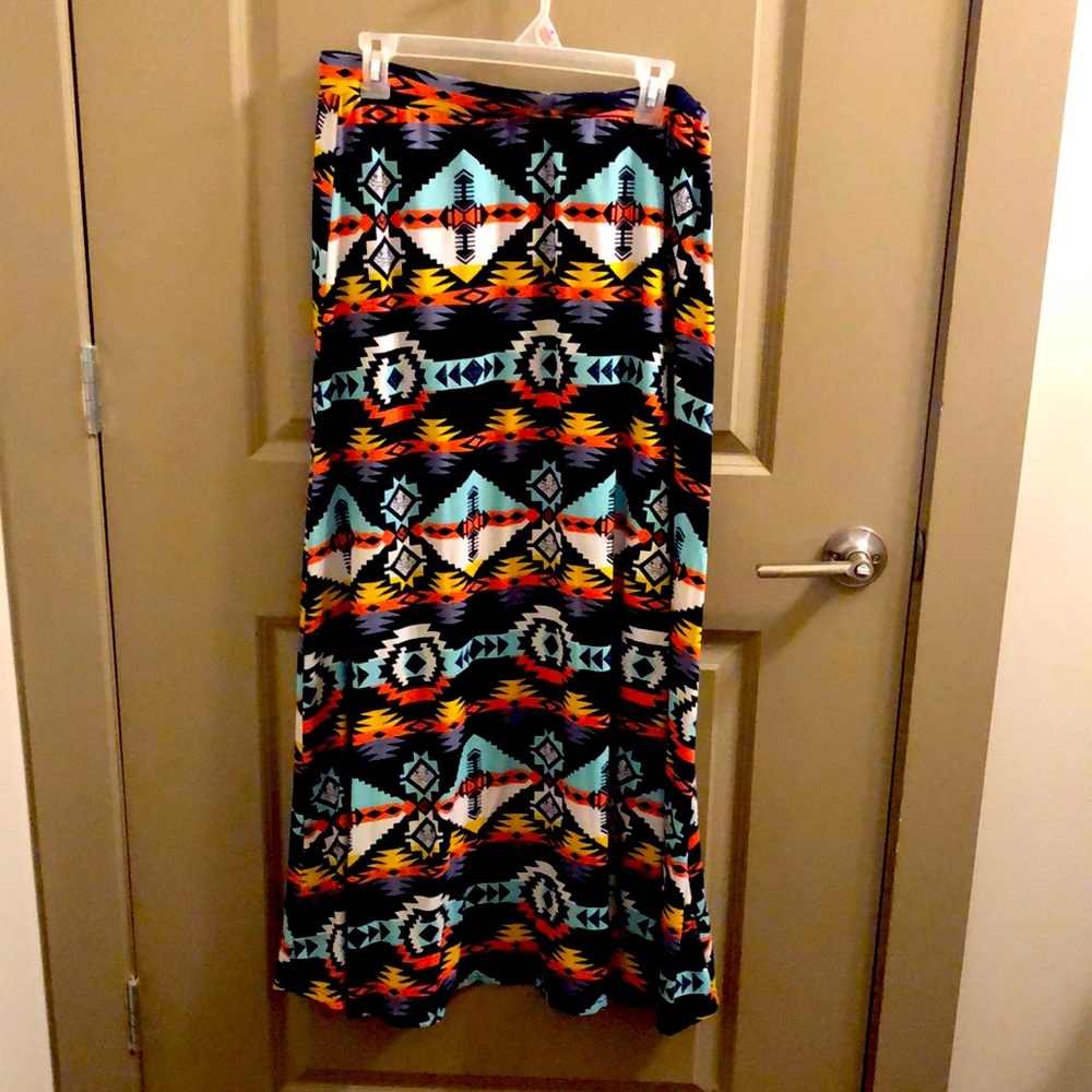 Colorful Maxi Skirt size XL